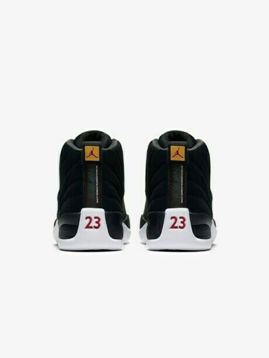 Jordan Kids Sneakers Air 12 Retro Black / Varsity Red / White / Metallic Silver