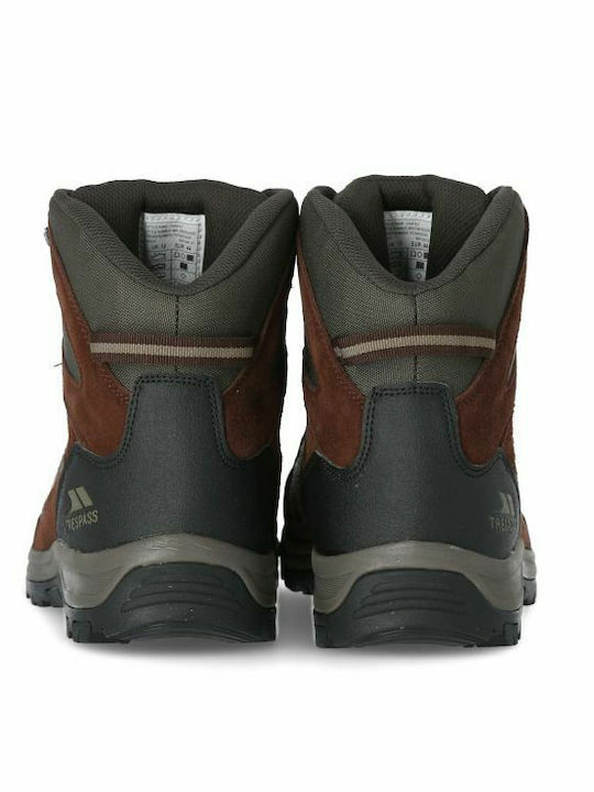 Trespass Chavez MAFOBON30003 Men's Hiking Boots Brown