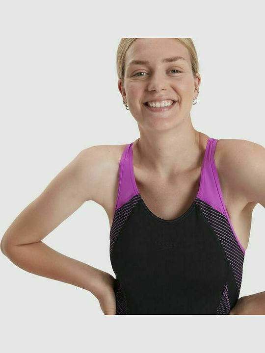 Plastisol Laneback Black/Neon Orchid