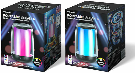 Wk Design D31 Boxă Portabilă Wireless Ușoară Min