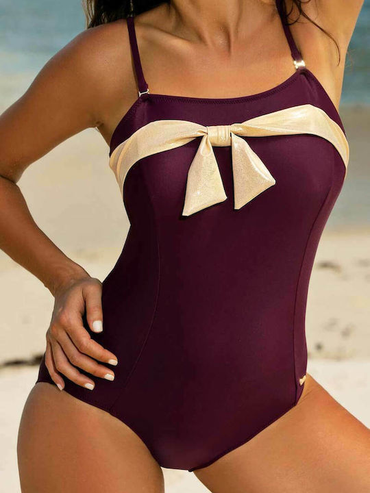 Farada Purple Swimsuit