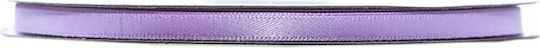 Fabi Ribbon Satin In Purple Colour Κορδέλα Σατέν Λιλά 6mmx45m 6mm 50m 1pcs