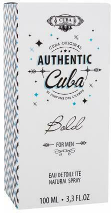 Cuba Authentic Bold Eau de Toilette 100ml
