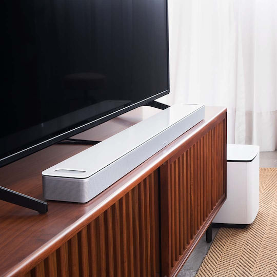 Bose Soundbar 900 Soundbar 5.0.2 Bluetooth, HDMI και Wi-Fi με Τηλεχειριστήριο Λευκό