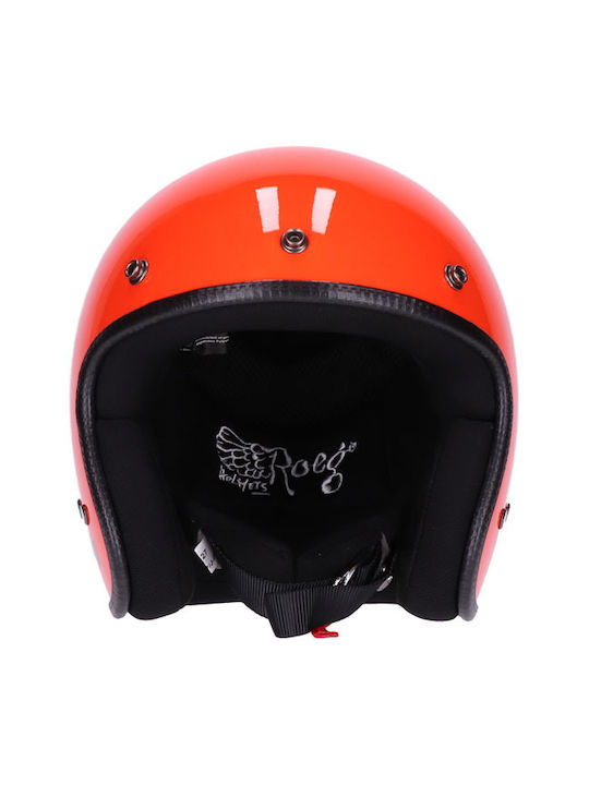Roeg Jett Ompa orange Мотоциклетна каска Джет ECE 22.05