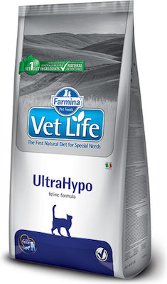 Farmina Vet Life Ultra Hypo Dry Food for Adult Cats with Rice / Fish 2kg