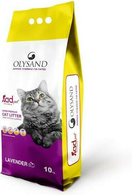 Olysand Clumping Odour Control Cat Litter Lavender 10kg