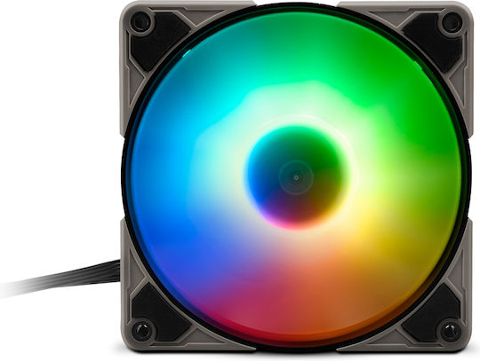 Sharkoon SilentStorm Case Fan 140mm (1400rpm) με RGB Φωτισμό και Σύνδεση 4-Pin PWM