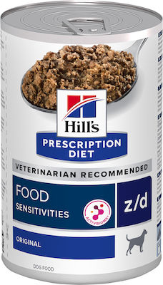 Hill's Food Sensitivities z/d Храна за мокри кучешки храни куче Диета с Пилешко в консерва 1 x 370гр. 55040750