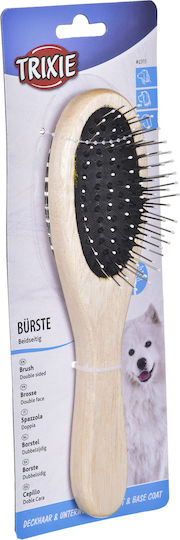 Trixie Brush for Misc Hair Lengths for Coat Grooming Black