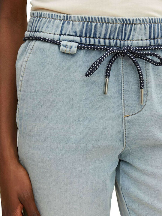 Hoch tailliert Damenjeans in Lockerer Passform