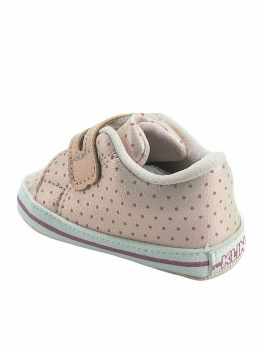Adam's Shoes Βρεφικά Sneakers Αγκαλιάς Ροζ