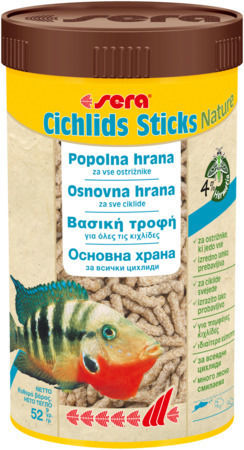 Sera Sticks Nature Cichlid Food 1000ml A20210