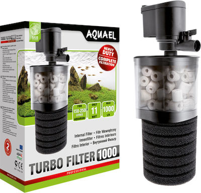 Aquael Turbo 1000 Internal Filter 11W for Aquariums up to 250lt