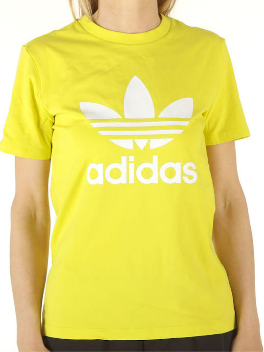 Tricou Trefoil Bluze Damă Galben