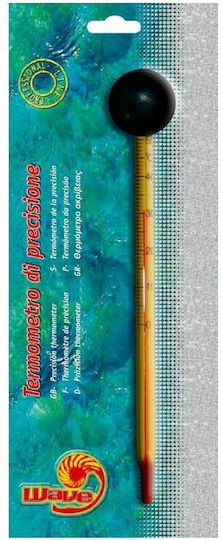 Amtra Aquarium Technische Ausrüstung Präzisions-Aquariumthermometer mit Saugnapf 15cm.