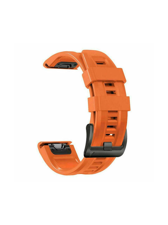 Tech-Protect Iconband Strap Silicone Orange (Garmin Fenix 3/5X/3HR/5X Plus/6X/6X/7X Pro (26mm))