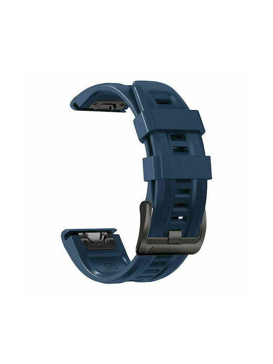 Tech-Protect Iconband Λουράκι Σιλικόνης Navy Μπλε (Fenix 5 / 5 Plus / 6 / 6 Pro / 7 / 7 Pro / 8 / E (47mm))