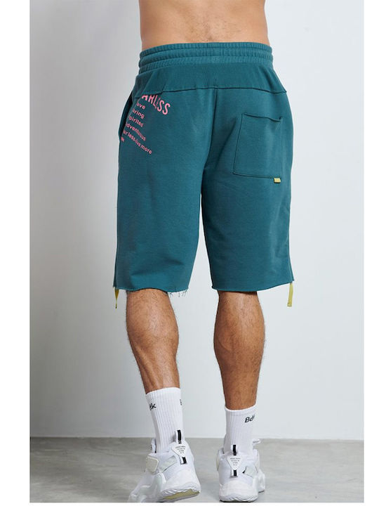 Sportliche Herrenshorts Tattoo Green