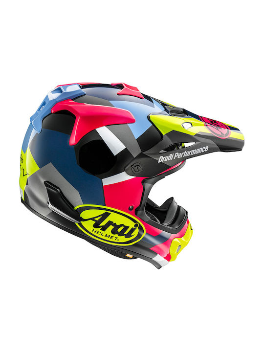 Arai MX-V Replica Block Motocross Helmet ECE 22.05 1400gr