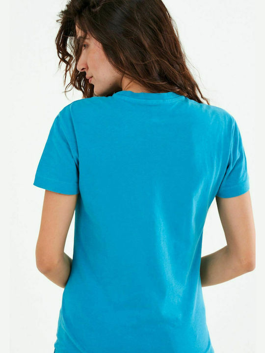 Replay Women's T-shirt Blue