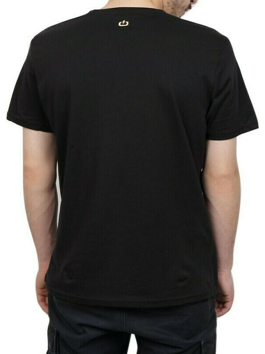 Emerson T-shirt Bărbătesc cu Mânecă Scurtă Negru