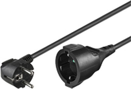 Goobay Extension Cable Cord 5m Black
