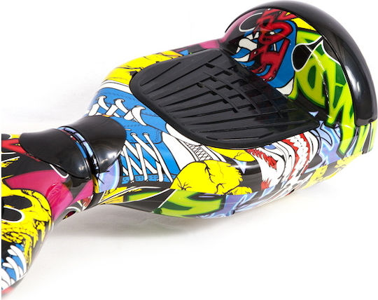 UrbanGlide 65 Lite Multicolor Hoverboard με 15km/h Max Ταχύτητα και 20km Αυτονομία Πολύχρωμο