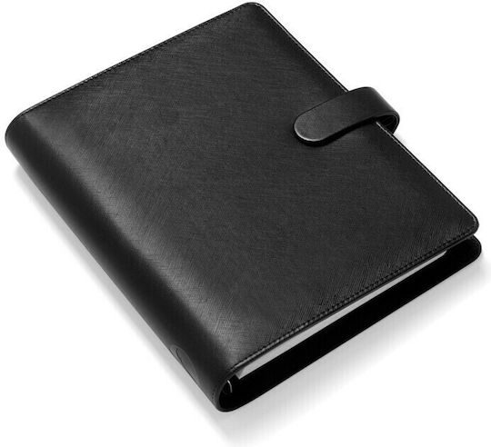 Filofax Saffiano A5 Организатор Черно Кожено 23x23см.