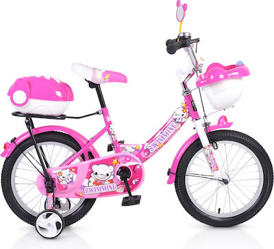 Byox 1682 16" Kinder Fahrrad Stadt Rosa