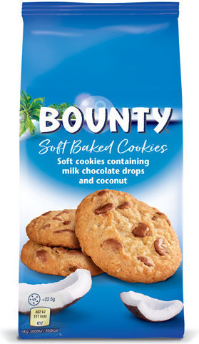 Bounty Biscuits Soft Baked With Chips Chocolate 1pcs 180gr