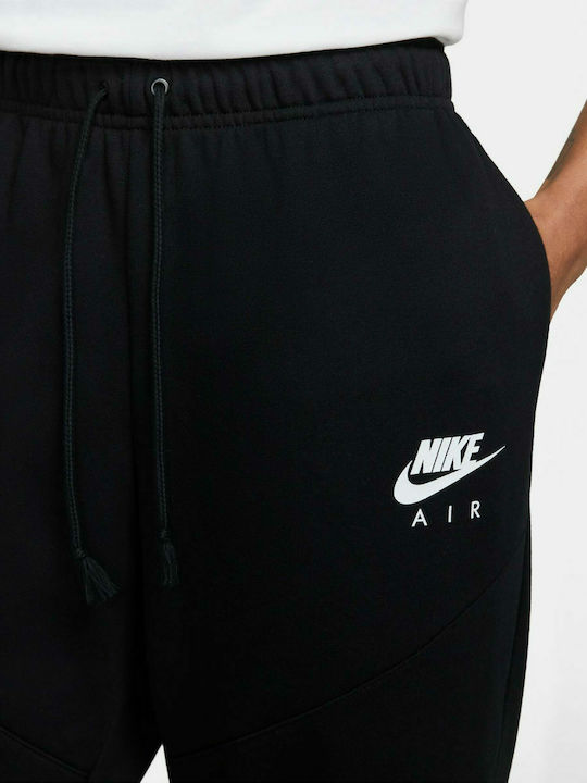 Women's High Waist Jogger Sweatpants Black Fleece