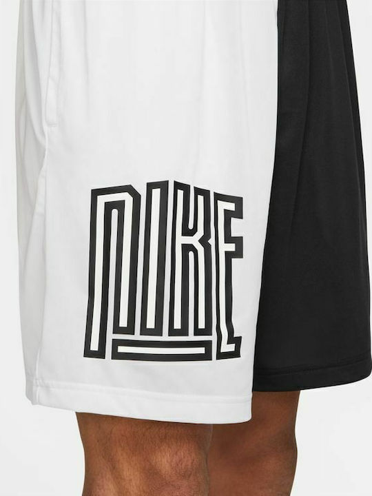 Men's Athletic Shorts Dri-Fit Black / White