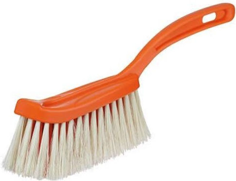 Viosarp 48502 Plastic Cleaning Brush with Handle Orange