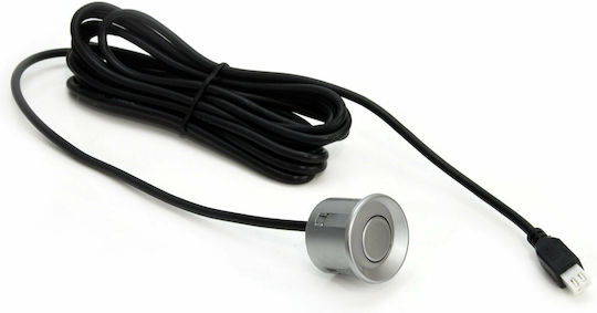 AMiO Car Parking System with Screen / Buzzer and 4 Sensors 22mm in Silver Color