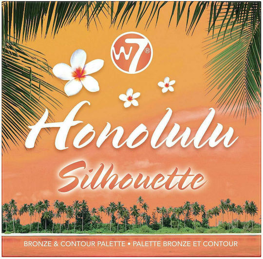 W7 Cosmetics Honolulu Silhouette Палитра 18гр
