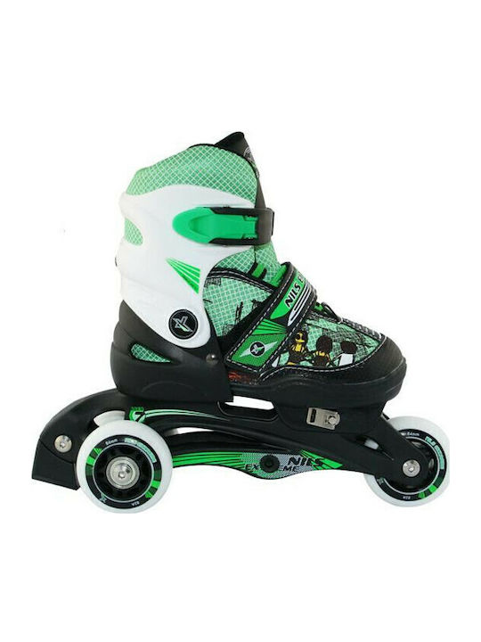 Nils NJ9128 Inline Αυξομειούμενα Rollers Πράσινα Παιδικά Nils NJ9128 Inline Αυξομειούμενα Rollers Πράσινα Παιδικά
