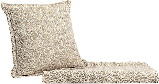Madi Faith Ριχτάρι Διθέσιου Καναπέ 180x250εκ. Beige FAITH BEIGE-2TH