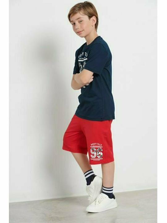 Kids' Set with Shorts Summer 2pcs Navy Blue