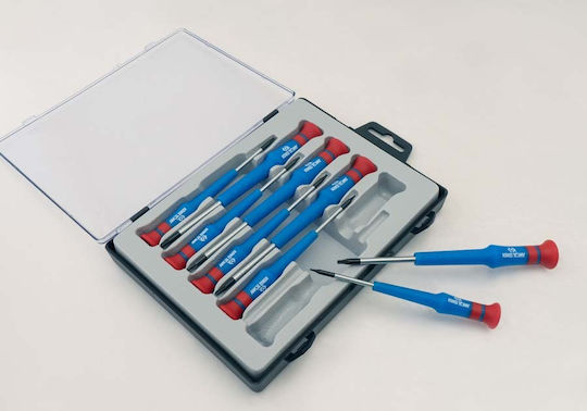 King Tony Set 9 Electrician VDE Precision Screwdrivers