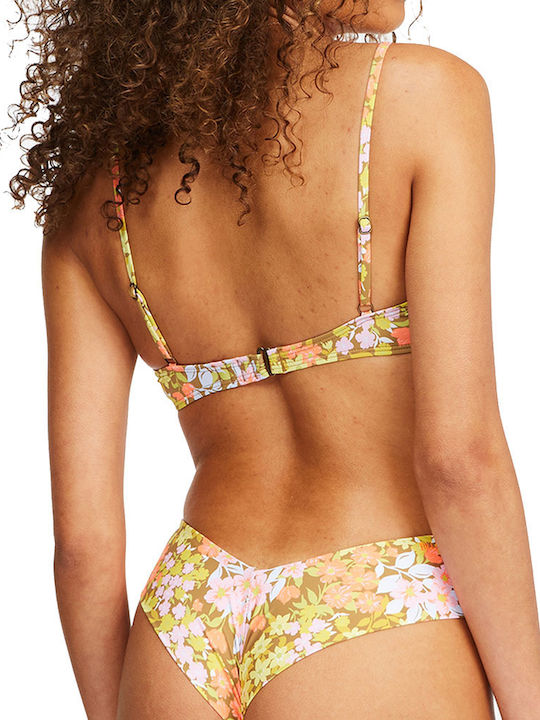 Billabong Bliss Bikini Sutien Floral Galben