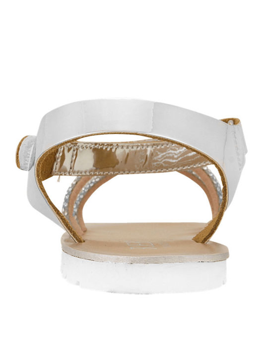 Kids' Sandals Easy Diamonds Silver