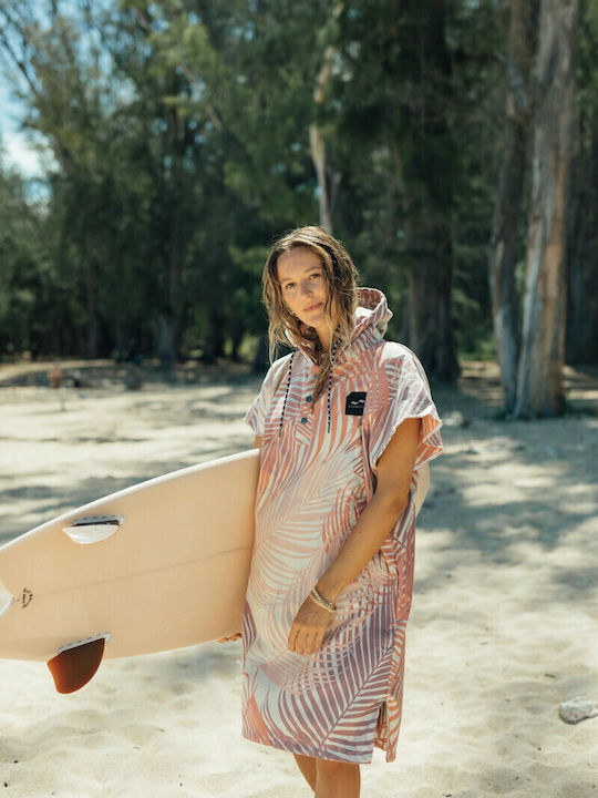 Slowtide Hala Quick Dry Microfiber Beach Poncho Pink