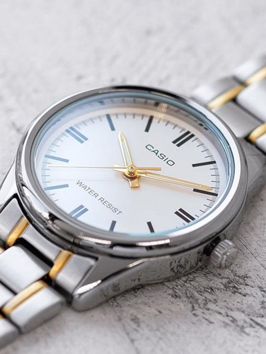 Womens Watch 28mm Battery With Silver Metal Bracelet