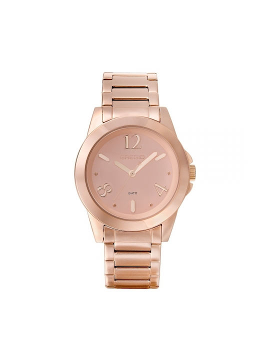 Gregio Watch with Pink Gold Metal Bracelet GR101032