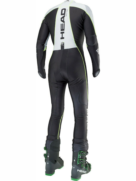 Head 821946 Men's Full Body Suit for Ski & Snowboard Black