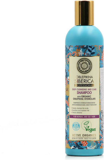 Natura Siberica Oblepikha for Normal/Oily Hair Shampoos against Dandruff & Hair Loss for Oily Hair 400ml