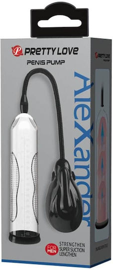 Pretty Love Alexander Penis Pump Τρόμπα Πέους Διάφανη