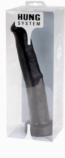 Hung System Donkey Dildo realist Negru 26cm