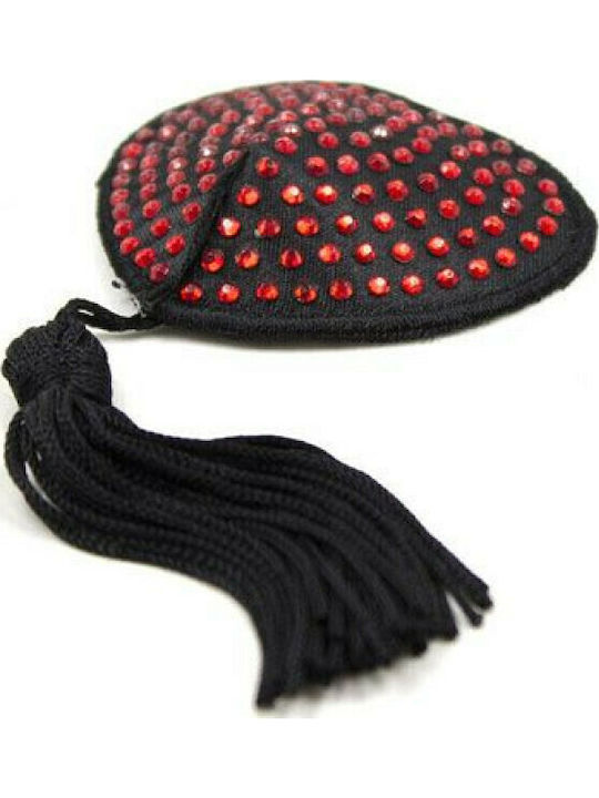 Toyz4lovers Heart Shine Nipples Tassels Red Toyz4lovers Heart Shine Nipples Tassels Red